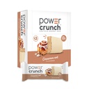 Barras de wafer de proteína crunch de potência, lanches de proteína alta com sabor delicioso, rolo de canela, 1,4 onça (12 contagem)
