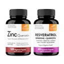 Cápsulas de Zinco de Sandhu Quercetin & Resveratrol