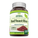 Herbal Secrets Red Yeast Rice 1200 Mg por serviço, 240 Veggie Capsules Supplement "!