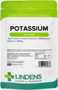 Potássio, 100 comprimidos, 200mg, Pressão arterial, Cãimbra