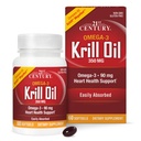 21o Século Krill Oil 300 mg Softgels, 60 contagem