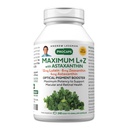 ANDREW LESSMAN Máximo L+Z com Astaxantina 240 Softgels - 12mg Lutein, 6mg Zeaxanthin, 4mg Astaxantina. Nutrientes chave para apoiar a saúde do olho e do cérebro, e promover a visão saudável.