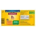 Natureza Made Vitamina B1 100 mg, Suplemento dietético para suporte ao metabolismo energético, 100 comprimidos, 100 dias de fornecimento