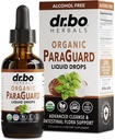 ParaGuard Cleanse Liquid Organic Detox - Suplemento de Fórmula de Guardas Orgânicas para Humanos com Clove de Nogueira Negra e Tintura de Orégano - Natural Herbal Intestinal Body Gut Cleanser 2 onças