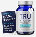 TRU NIAGEN PRO NAD+ Suplemento para Antienvelhecimento e regeneração celular, 2 x 500mg Niagen patenteado, 30 ServÃμes Suporta Energia Celular □ Nicotinamida Riboside (NR) Suplementos diários para homens e mulheres