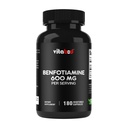 Benfotiamina 600mg – 180 Cápsulas Vegetarianas – Suplemento de vitamina B1 gordura-solúvel