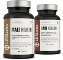 LES Labs Mature Masculino Bundle- Saúde Masculino e Saúde do Cabelo Suporte Níveis de hormônio masculino saudável, Endurance e uma grande cabeça de cabelo