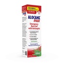 Gel de queimadura de emergência Alocano Max, 4% de cloreto de lidocaína, anti-séptico mata 99% de germes, dor de força máxima e alívio do prurido, para queimaduras solares, gel de queimadura de primeiros socorros com Aloe Vera – 2,5 fl oz