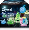 UNGLINGA Crystal Crescendo Kits de Ciência Experimental para Crianças, S.T.E.M Projetos Aprendendo Brinquedos Educativos Presentes Ideia para Meninos Meninas, Crescer 5 Cristais Vibrantes Fazendo Kit