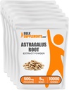 BulkSuplementos.com Astragalus Extract Powder - de Astragalus Root, Suplemento Astragalus - Vegan & Gluten Free, Astragalus Powder - 500mg por serviço, 1kg (2,2 lbs) (Pacote de 5)