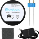 Kit gerador de prata coloidal – 99,99% (Ag) Rods, TDS Medidor Máquina de prata coloidal, Indicador de água impura, Máquina de ionizador de água para casa, Bolsa de viagem, Basic