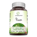 Incrivel Índia Neem (Made with Natural Neem Leaf) 500 mg Veggie Cápsulas Suplemento □ Não-GMO □ Gluten Free □ Made in USA □ Adequado para Vegetarianos (240)