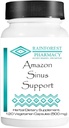 Suporte de Sinus - 120 Cápsulas Vegetarianas, 500 mg de Suporte Natural de Sinus com Botânicas Florestal