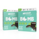 Sem xícaras de Keto de açúcar, chocolate hortelã, 60 xícaras - tratamento seguro diabético, baixo líquido de carboidratos (1g), livre de açúcar (0g) Keto Fat Bomb Snacks com 7g de gordura saudável - sem glúten, tudo natural, não-GMO