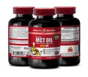 Imune System Booster - MCT Oil 3600MG, 100% Pure - Triglicérides de cadeia média, mct Oil Supplement softgels, mct Oil Pills Organic, mct Oil Cápsulas, mct Oil Pills, mct Oil - 1 Garrafa (120 Softgels)
