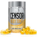 NDS Nutrition Censor - Perda de gordura e Toner do corpo com CLA, óleo de peixe, girassol e Omega 3-6-9 Mistura - Suplemento dietético para melhor energia e saúde (90 Softgels)
