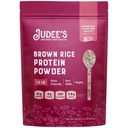 Judee sem glúten Brown Rice Protein Powder - Planta-based Vegan Protein - Substituição de refeições sem glúten - 1,5 lb, Sem sabor