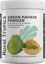 Royal Tropics Green Papaya Powder. Enzimas para suporte digestivo.