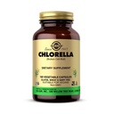Solgar chlorela - 100 Cápsulas Vegetais - Absorção Máxima - Não-GMO, Vegan, Gluten Free, Kosher - 100 Servings