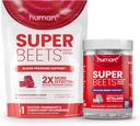 Humann SuperBeets coração & CardiO2 mastiga