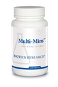 Biotics Research Multi-Mins (Potent Mineral Combination) Biodisponível Multi Mineral Supplement with Mineral Quelates and Whole Food Trace Minerals. Magnésio, crómio, iodo (120 comprimidos)