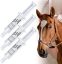 Ramard Total Calm and Focus for Horses Supplement - Magnésio e Fórmula calmante para Espetáculo de Cavalos, Treinamento, Performance Alerta Mental Sem Drowsiness, Mostrar Seguro, Fornecimentos Equinos 1 oz Seringa 3Packs