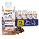 Certifique-se Max Protein Cafe Mocha Nutrition Agitar 30g de proteína, 1g de açúcar, 4g de mistura de fibra