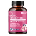 NATUREZA TARGET Mulheres vaginais Probióticos, 100 bilhões de UFC Probióticos & Prebióticos com Enzimas Digestivas, Cranberry & D-Mannose - Suporta equilíbrio de pH, Odor & Urinary Tract Saúde - 90 Cápsulas