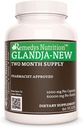 Nutrição de Remedy GlandJa-New 1000 mg, 60 Cápsulas Vegan Proprietário Herbal Dietary Supplement