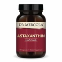 Dr. Mercola Astaxantina Orgânica - 4 mg Astaxantina - Apoio Poderoso Antioxidante - Extrato Orgânico de Microalgas - Não-GMO, Sem Glúten e Sem Soja - 90 Cápsulas (90 Servões)