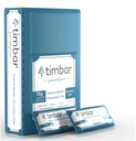 Timbar Protein Bars 12 Pack (Barras Baseadas em Plantas) Energy & Nut Bars with 13g Protein (Gluten Free), Non-GMO, Dairy Free, Healthy On-the-Go Snack & Meal Replacement (12 Packs, Peanut Butter)