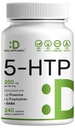 Oferta Suplemento 5-HTP 200mg por serviço, 240 Cápsulas, 98% Africano Derived Griffonia Seed Extract (Extrato de Sementes de Griffonia Africano) 4 em 1 Fórmula + Ativo L Theanina, L Tryptophan, & GABA