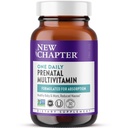 Novo capítulo Vitaminas pré-natais, uma multivitamina pré-natal diária com metilfolato + colina para mãe saudável e bebê, sem glúten e não-GMO, 30 contagem