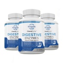 Labs Enzimas Digestivas Naturais e Suplemento Probiótico para Adultos, 180 Cápsulas - Mistura Nutritiva de Enzimas Digestivas e Vantagem Probiótico para Digestão e Saúde Digestiva.