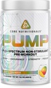 Bomba Nutricional de Núcleos Pré-treino Não Estimulante de Espetro Integral, com Nitrato N03T, Peak02, Alpha GPC, para Bomba Máxima, Força e Desempenho 20 Servidores (Relâmpago Negro)