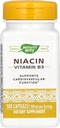 Nature's Way Niacin 100mg, 100 Count