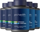 ProHealth Turmeric Curcumin Suplemento: 285 vezes mais biodisponível - Desenvolvido por neurocientistas. 1000 mg concentrado Longvida Curcumin Extract por serviço (60 X 500 mg Cápsulas por frasco) (6 Embalagem)