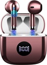 Earbuds sem fio, Bluetooth 5.4 Ear Buds LED Power Display Headphones Bass Stereo, Bluetooth Earbuds in-Ear Ruído Cancelar Mic, 40H Playback Mini Case IP7 Waterproof Sports Earphones para Android iOS