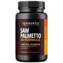 Saw Palmetto Supplement with Stinging Nettle and Pumpkin Seed Extract - Advanced 3X Formula - DHT Blocker Urinary Health and Prostate Support for Mens Health - Vegan, Não-GMO Cápsulas - 2 meses de fornecimento