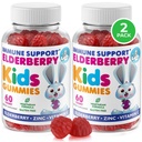 DR. MORITZ Elderberry Gummies for Kids and Adults (2 Pack) - Elderberry Vitamina C e Zinco para Kids Imune Support - Vegetarian, Gluten Free