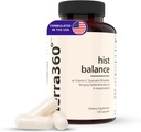 Enzimas Digestivas para Mulheres Homens, Dao Suplementos histamina Bloqueador, Stinging Nettles, Quercetin - Suplemento de suporte imunológico Histamina Digest & Suplemento Antioxidante - 120 Cápsulas