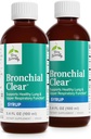 Terry Naturalmente Líquido Limpo Bronquial - Suporte Respiratório para a Saúde Bronquial e Pulmão - Suporte Bronquial para Saúde Respiratória - Suporte Pulmão Saudável para Adultos e Crianças - 3.4 fl oz (Pacote de 2)