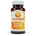 Complexo de suporte da tireóide com iodo para níveis de energia, perda de peso, metabolismo, fadiga e função cerebral - Suplemento de saúde natural Fórmula: L-Tirosina, Selênio, Kelp, Bladderwrack, Ashwagandha, etc