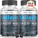84,000 MG pastilhas orgânicas Shilajit com 85+ Trace Minerals, Ácido fulvico, Shilajit para homens e mulheres, Energia e apoio imunológico, Alta potência grau de ouro, Açúcar-livre, Vegan, 100% Natural 120 chicletes