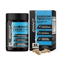 ONNIT Shroom Tech Sport Cápsulas de apoio ao exercício diário, Suplemento pré-treino com Cogumelos Cordyceps, Suplemento dietético sem cafeína para suporte energético diário, 84 Contagem