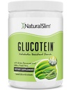 NaturalSlim suplemento de amido resistente prebiótico com farinha de banana verde orgânico e amido de ervilha mistura Glucoteína em pó - Não-GMO e sem glúten - 16 Servings