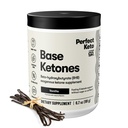 Keto perfeito Exógeno Ketones Pó, BHB Sals Suplemento para Ketosis e jejum, Além de Eletrólitos para Hidratação, Cafeína Livre de Energia, Keto Diet, Foco e Suporte de treino, Baunilha, 6.7 oz