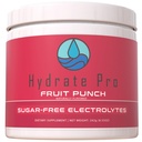 Pó de eletrólito livre de açúcar 1000mg Complexo de Eletrólitos de Alto Sódio POTS Suporte e Prevenção da Gripe Keto 45 Servings Natural Hydration (Fruit Punch)