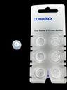Acessórios Siemens / Rexton Clique Domes (6 cúpulas) Novo Pacote Blister (8/10mm Duplo)