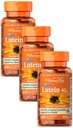 Puritan's Pride Lutein 40 Mg com Zeaxanthin, Ajuda a apoiar a saúde dos olhos*, Whole Bean, 60 Ct, (Pacote de 3)